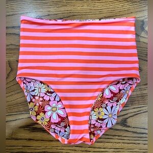 NWT Lime Ricki Reversible Bikini Bottoms